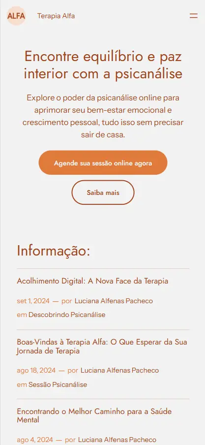Projeto Terapia Alfa